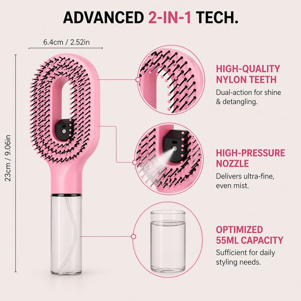 HydraComb™ Mist Brush